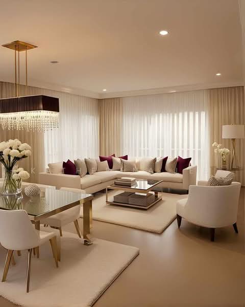 Kediaman Servis untuk Dijual di Amberwood Resort Residence - Katherina Lee - Living Room - PropertyGuru.com.my