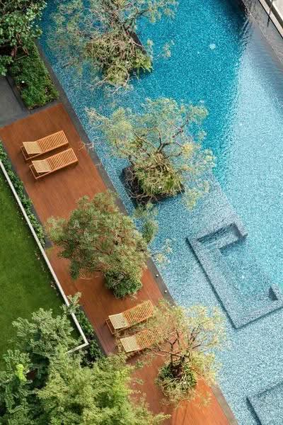 Kediaman Servis untuk Dijual di Amberwood Resort Residence - Katherina Lee - Pool - PropertyGuru.com.my