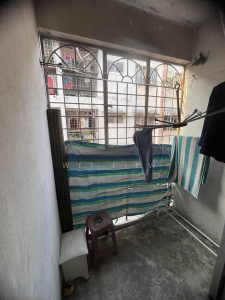 Flat for Sale at Taman Sri Serdang - Wei Liew - Balcony - PropertyGuru.com.my