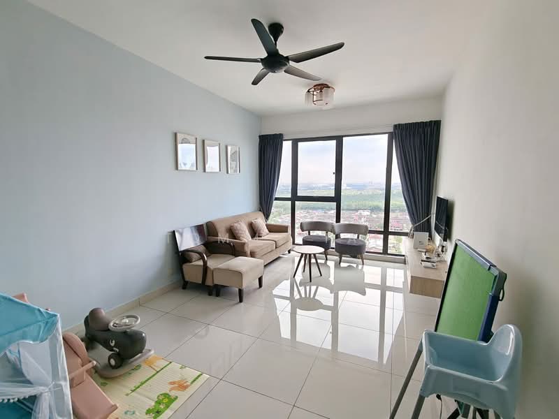Kediaman Servis untuk Disewa di Southkey Mosaic - Tommy Tai - Living Room - PropertyGuru.com.my