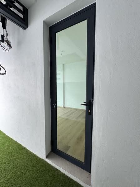 Condominium for Sale at Sapphire On The Park - Dickson Yong - Side Entrance from Garden Corridor - PropertyGuru.com.my