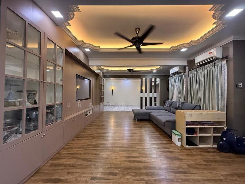 Rumah Teres 1-Tingkat untuk Dijual di Keramat (Kuala Lumpur) - Zuraidah Dan - Living Room - PropertyGuru.com.my