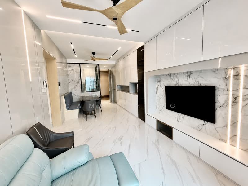 Service Residence for Rent at V Residence 2 @ Sunway Velocity - Damon Heng - Living Room - PropertyGuru.com.my
