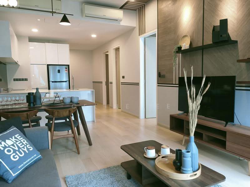 Service Residence for Rent at Star Residences Two - Celine Lee - Living Room - PropertyGuru.com.my