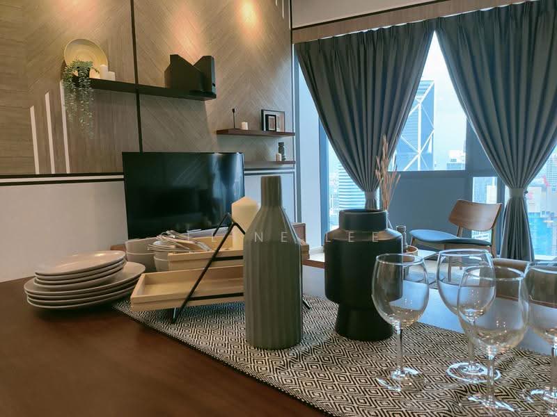 Service Residence for Rent at Star Residences Two - Celine Lee - Living Room - PropertyGuru.com.my