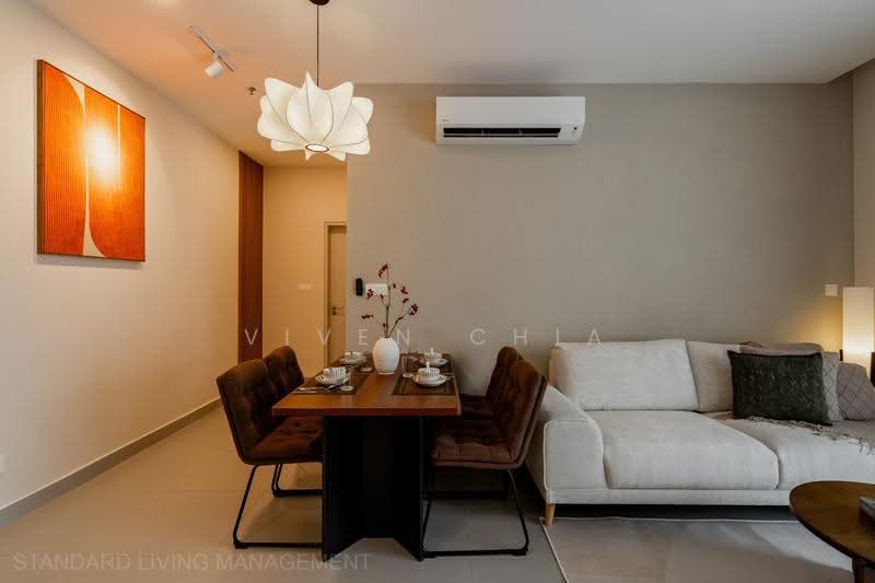 Service Residence for Rent at SWNK Houze @ BBCC - Viven Chia - Dining Room - PropertyGuru.com.my
