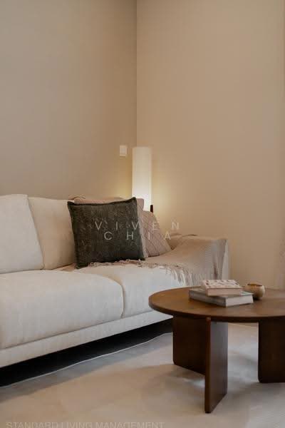 Service Residence for Rent at SWNK Houze @ BBCC - Viven Chia - Living Room - PropertyGuru.com.my