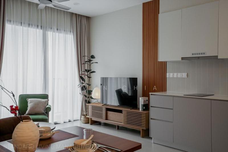Service Residence for Rent at SWNK Houze @ BBCC - Viven Chia - Living Room - PropertyGuru.com.my