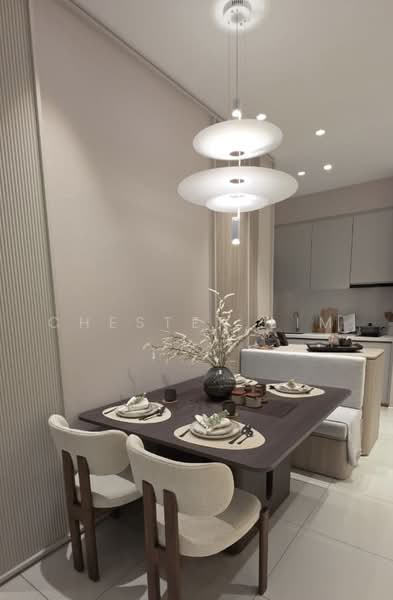 Kediaman Servis untuk Dijual di Han-Ya Wahyu - Chester Lim - Dining Room - PropertyGuru.com.my