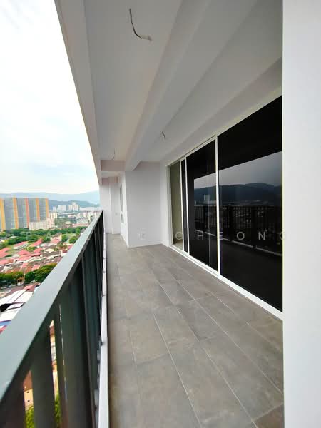 Kondominium untuk Dijual di Jelutong Central Residence - Pauline Cheong - Balcony - PropertyGuru.com.my