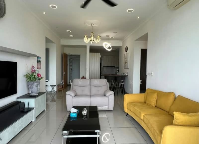 Service Residence for Rent at Conezion Residences - Calvin Loke - Living Room - PropertyGuru.com.my