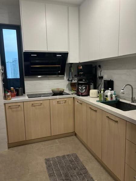 Service Residence for Rent at Aera Residence - Sze Yan Shim - Kitchen - PropertyGuru.com.my