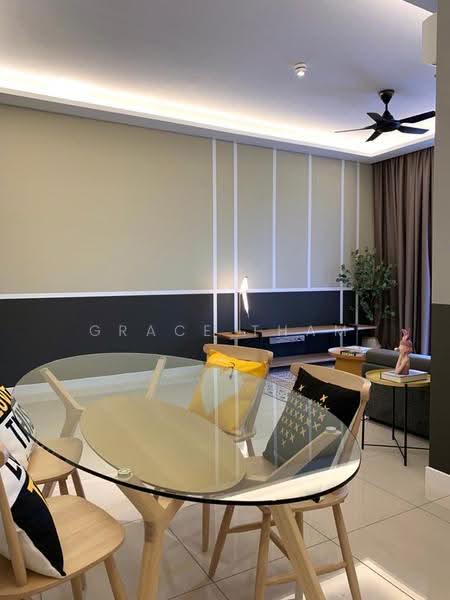 Service Residence for Rent at Skyluxe On The Park Bukit Jalil - Grace Tham - Living Room - PropertyGuru.com.my