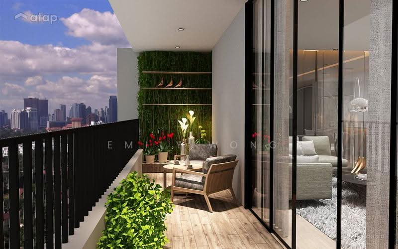 Kondominium untuk Dijual di Ayanna Resort Residences - Emily Wong - Balcony - PropertyGuru.com.my