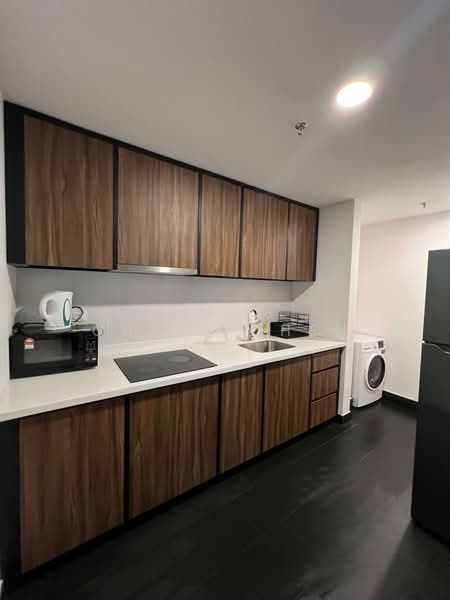 Kediaman Servis untuk Dijual di UNA Serviced Apartment - Chriz Chen - Kitchen - PropertyGuru.com.my