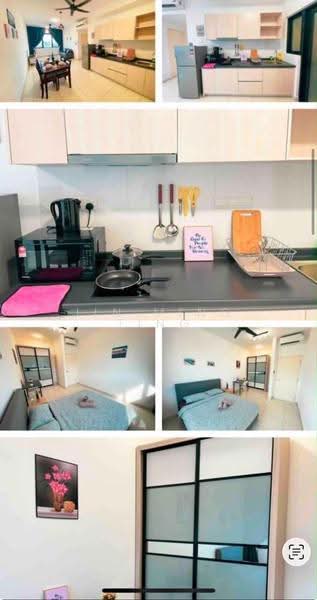 Service Residence for Rent at Parc 3 - Jin Ming Ting - Living Room - PropertyGuru.com.my