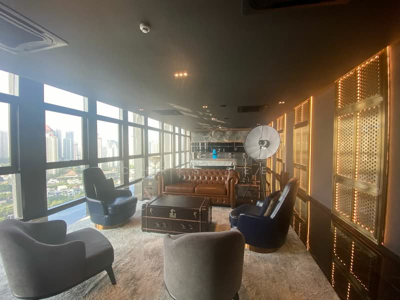 Condominium for Sale at ALIX Residences - Chris Tee - Living Room - PropertyGuru.com.my