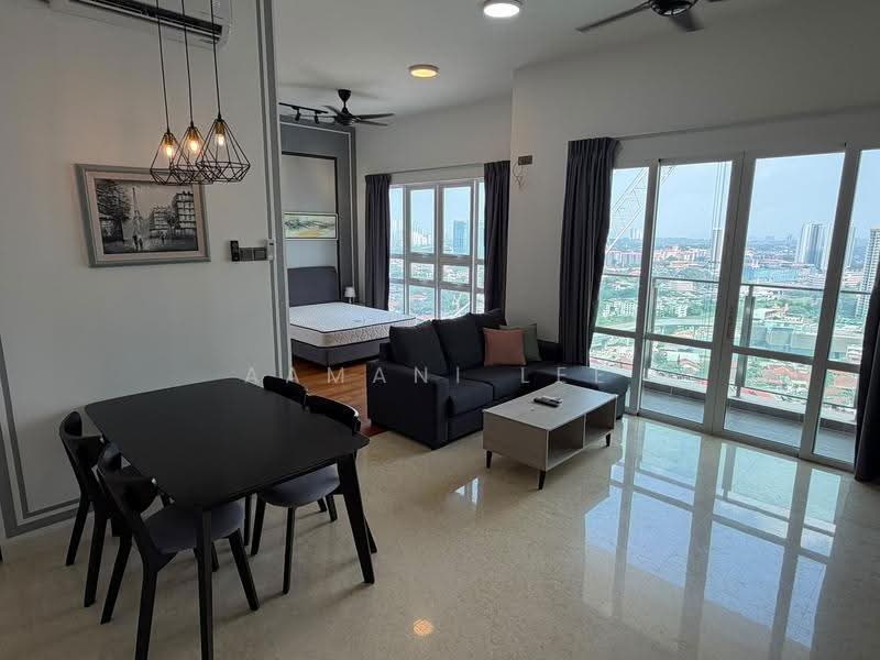 Service Residence for Rent at TriTower Residence @ Johor Bahru Sentral - Aamani Lee - Living Room - PropertyGuru.com.my