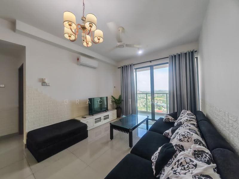 Kediaman Servis untuk Disewa di Amerin Residence - Grace Tham - Living Room - PropertyGuru.com.my