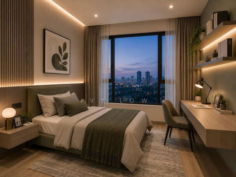 Service Residence for Sale at Aster Hill - Ivy Low - Bedroom - PropertyGuru.com.my