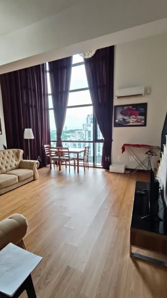 Kediaman Servis untuk Disewa di Eclipse Residence @ Pan'gaea - Jaycie Hew - Living Room - PropertyGuru.com.my