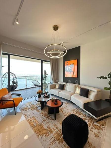Condominium for Sale at Kings Bay @ Country Garden Danga Bay - Jeremy Goh - Living Room - PropertyGuru.com.my