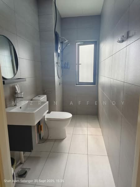 Service Residence for Rent at Habitus @ City of Elmina - Nazrin Affendy - Bathroom - PropertyGuru.com.my