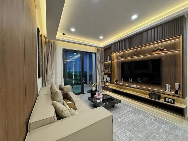 Service Residence for Sale at Pinnacle Bukit Gambier - Koay Xin Ying - Living Room - PropertyGuru.com.my