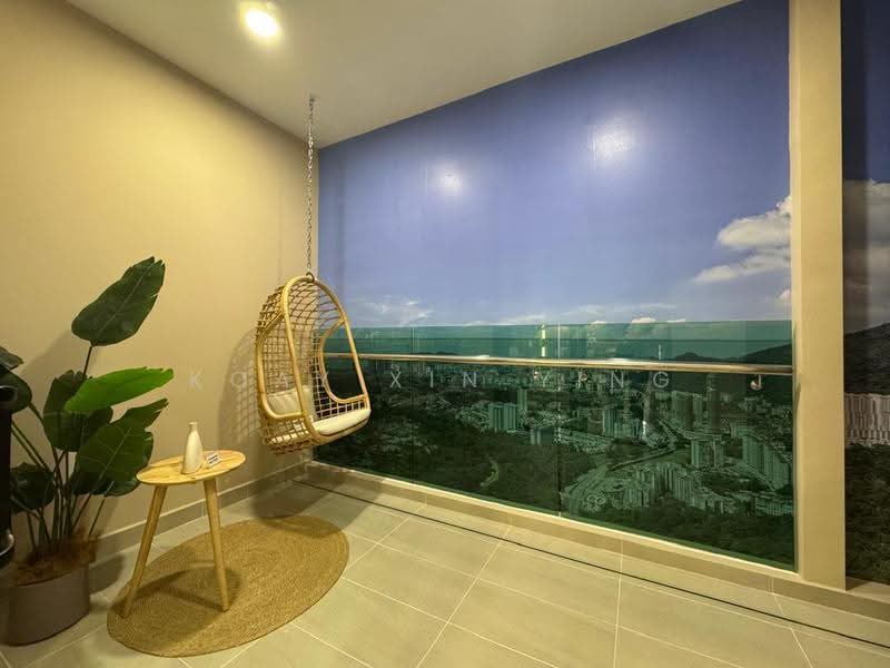 Service Residence for Sale at Pinnacle Bukit Gambier - Koay Xin Ying - Balcony - PropertyGuru.com.my