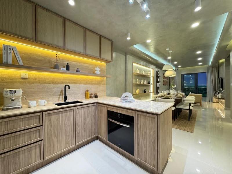 Service Residence for Sale at Pinnacle Bukit Gambier - Koay Xin Ying - Kitchen - PropertyGuru.com.my