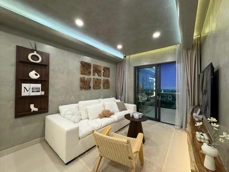Service Residence for Sale at Pinnacle Bukit Gambier - Koay Xin Ying - Living Room - PropertyGuru.com.my