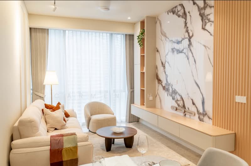 Kediaman Servis untuk Disewa di SO Sofitel Kuala Lumpur Residences - Carmen Phoon - Living Room - PropertyGuru.com.my