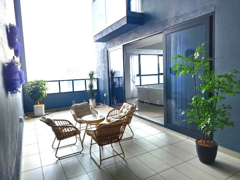Kediaman Servis untuk Disewa di Residensi Estetik 8 (Est8) - Kelly Kok - Balcony - PropertyGuru.com.my