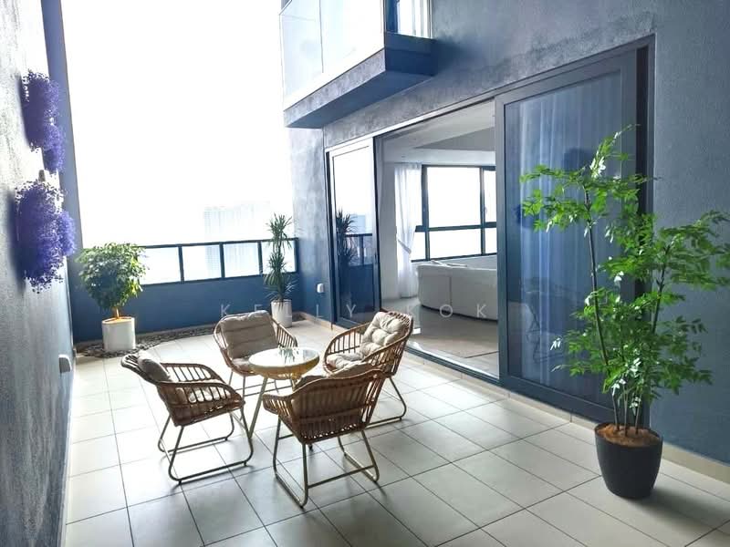 Kediaman Servis untuk Disewa di Residensi Estetik 8 (Est8) - Kelly Kok - Balcony - PropertyGuru.com.my