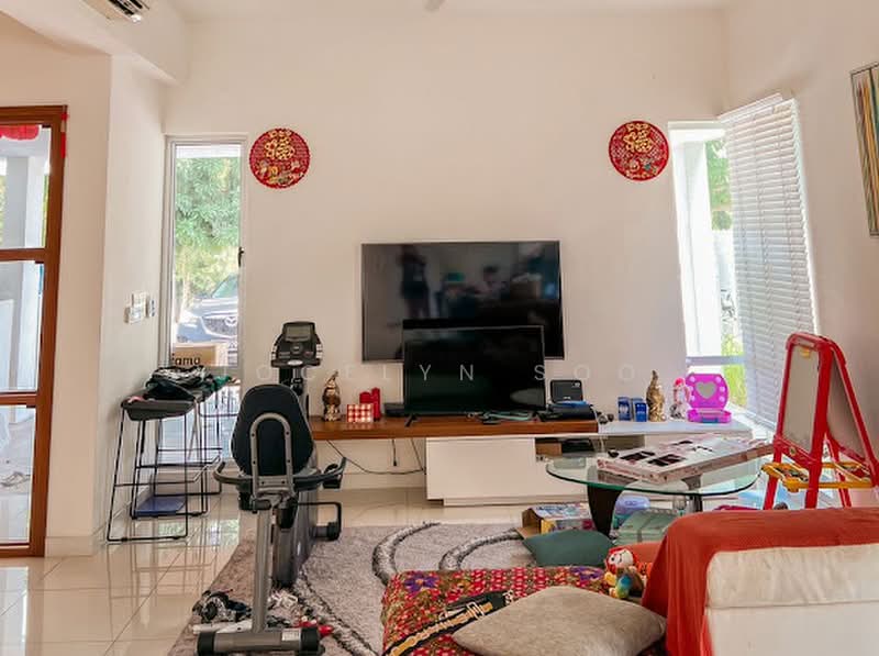Rumah Kluster untuk Dijual di Tropicana Heights (Kajang) - Jocelyn Soo - Living Room - PropertyGuru.com.my