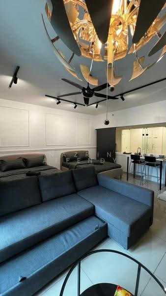 Service Residence for Rent at Trefoil @ Setia City - Nazrin Affendy - Living Room - PropertyGuru.com.my