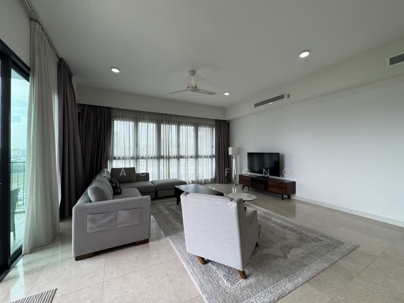 Kondominium untuk Disewa di The Greens - Jackie Fong - Living Room - PropertyGuru.com.my
