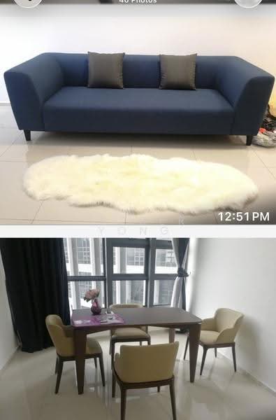 Kediaman Servis untuk Disewa di EkoCheras Service Residences - Esther Yong - Living Room - PropertyGuru.com.my