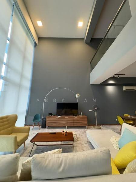 Service Residence for Rent at Twins @ Damansara Heights - Abby Tan - Living Room - PropertyGuru.com.my