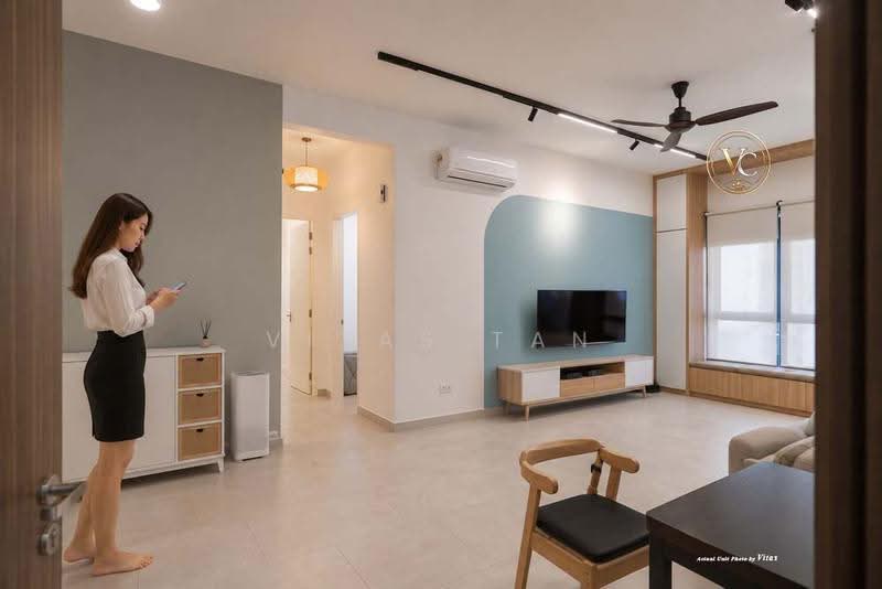 Rumah Bandar untuk Dijual di Setia Alam (Selangor) - Vitas Tan - Living Room - PropertyGuru.com.my