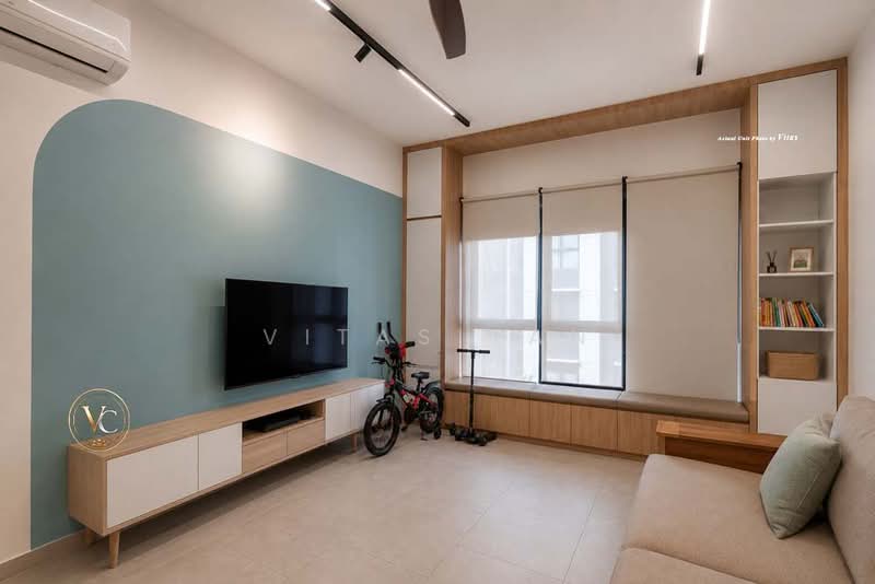 Rumah Bandar untuk Dijual di Setia Alam (Selangor) - Vitas Tan - Living Room - PropertyGuru.com.my
