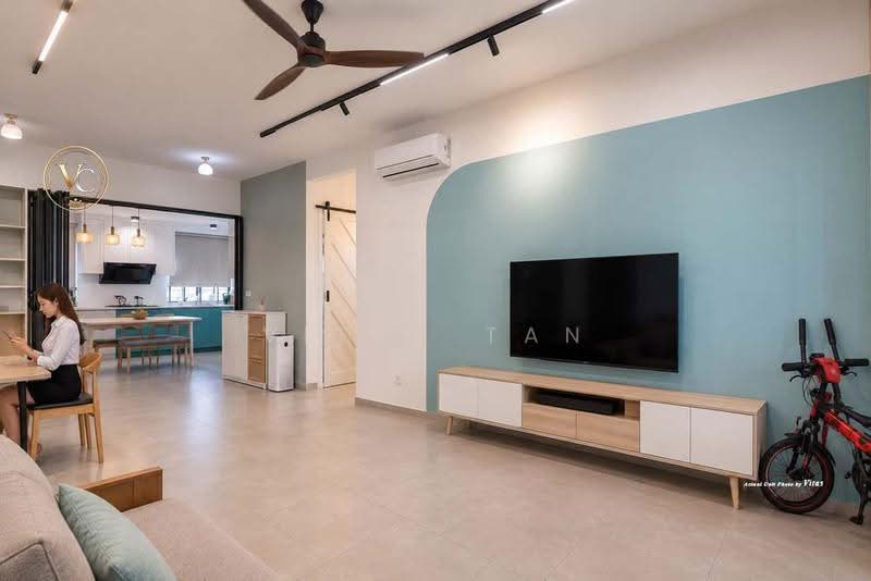Rumah Bandar untuk Dijual di Setia Alam (Selangor) - Vitas Tan - Living Room - PropertyGuru.com.my