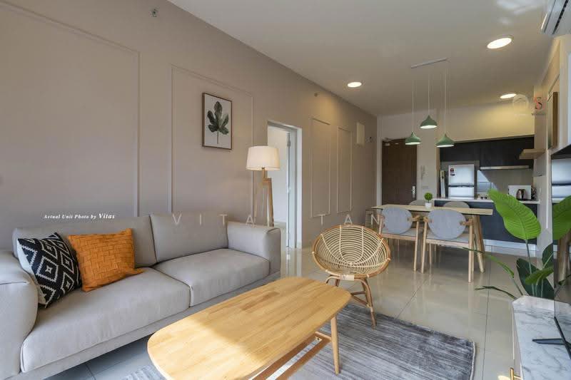 Kediaman Servis untuk Disewa di Setia City Residences - Vitas Tan - Living Room - PropertyGuru.com.my