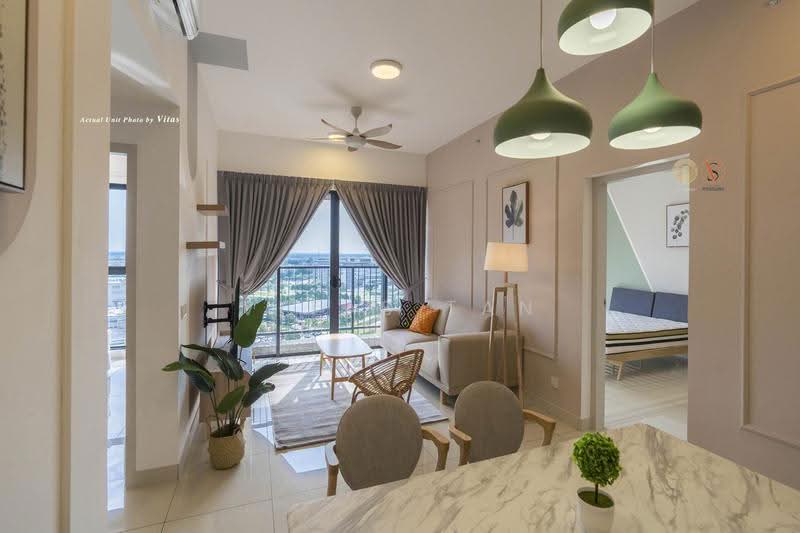 Kediaman Servis untuk Disewa di Setia City Residences - Vitas Tan - Living Room - PropertyGuru.com.my