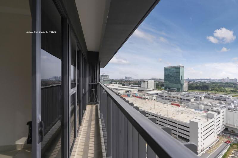 Kediaman Servis untuk Disewa di Setia City Residences - Vitas Tan - Balcony - PropertyGuru.com.my