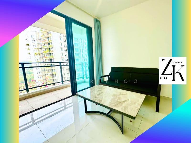 Kediaman Servis untuk Disewa di Regalia Park @ Forest City - Zephyr Khoo - Balcony - PropertyGuru.com.my