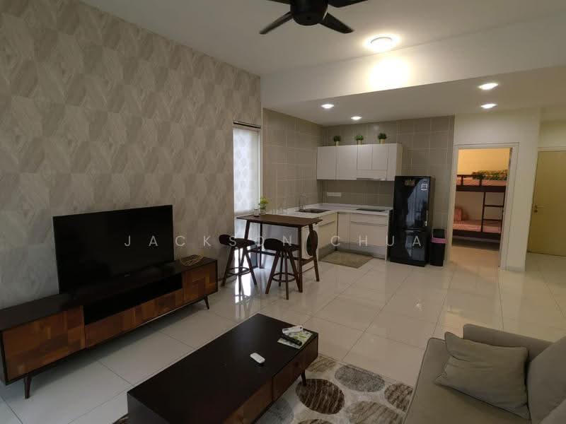 Kediaman Servis untuk Disewa di Icon Residenz @ Icon City - Jackson Chua - Living Room - PropertyGuru.com.my