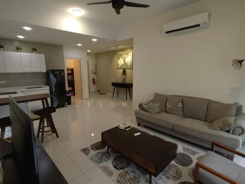 Kediaman Servis untuk Disewa di Icon Residenz @ Icon City - Jackson Chua - Living Room - PropertyGuru.com.my