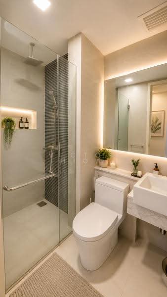 Service Residence for Rent at Ooak Serviced Apartments @ Kiara 163 - Victor Higa - Bathroom - PropertyGuru.com.my