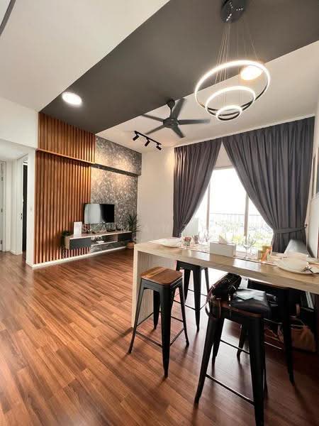 Kediaman Servis untuk Disewa di UNA Serviced Apartment - Samantha Sun - Living Room - PropertyGuru.com.my